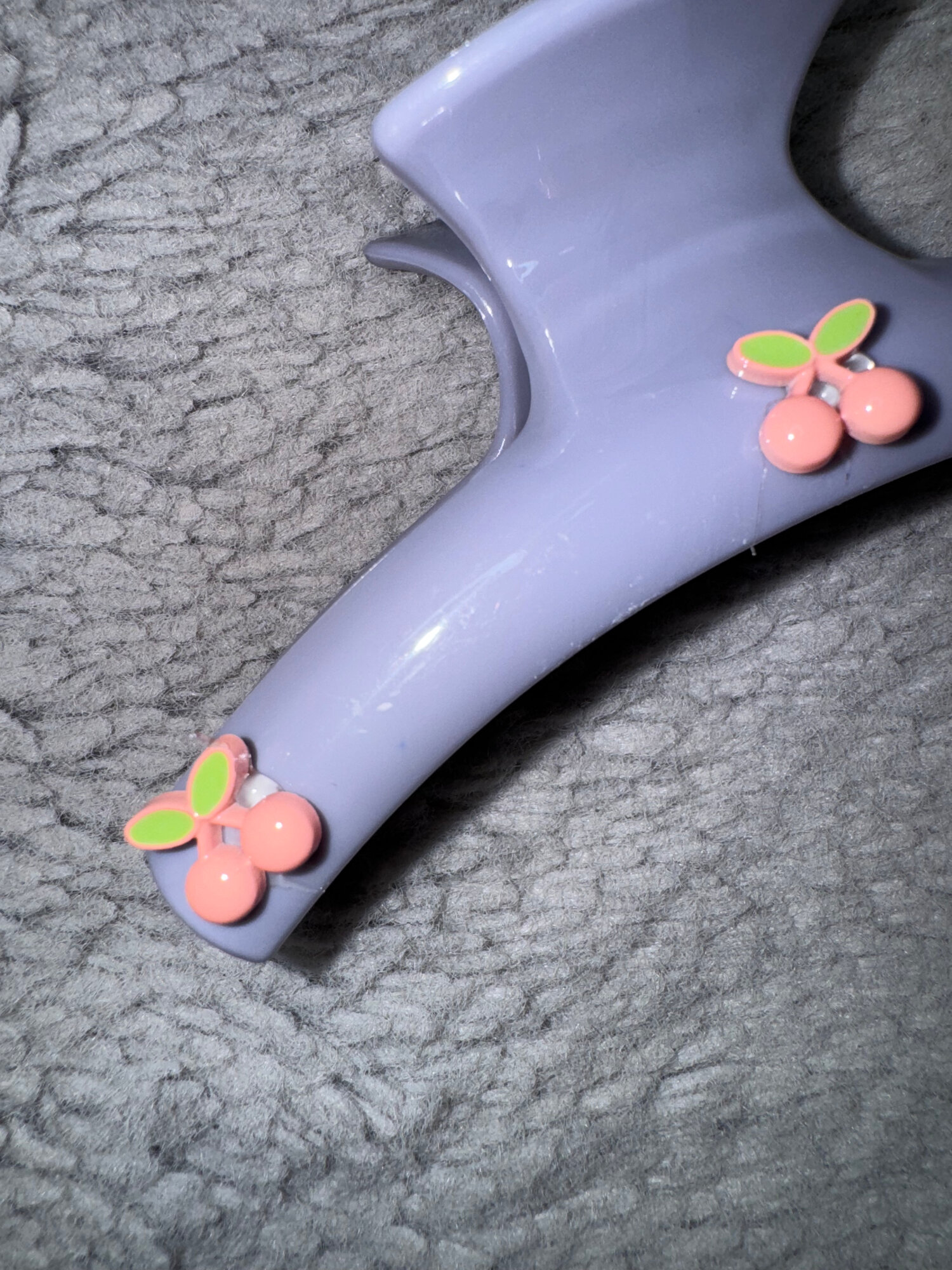 Заколка для волос "Вишенки", для девочек, девушек. Нежные, красивые под любой образ — фото 1