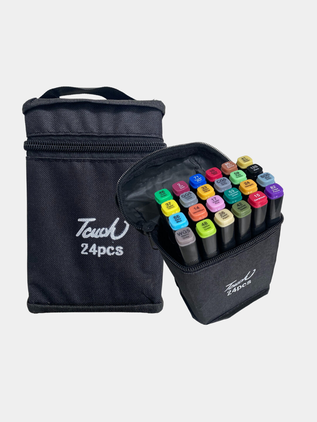 Набор фломастеров "Touch", двусторонние, спиртовая основа, 24 шт. — фото 1