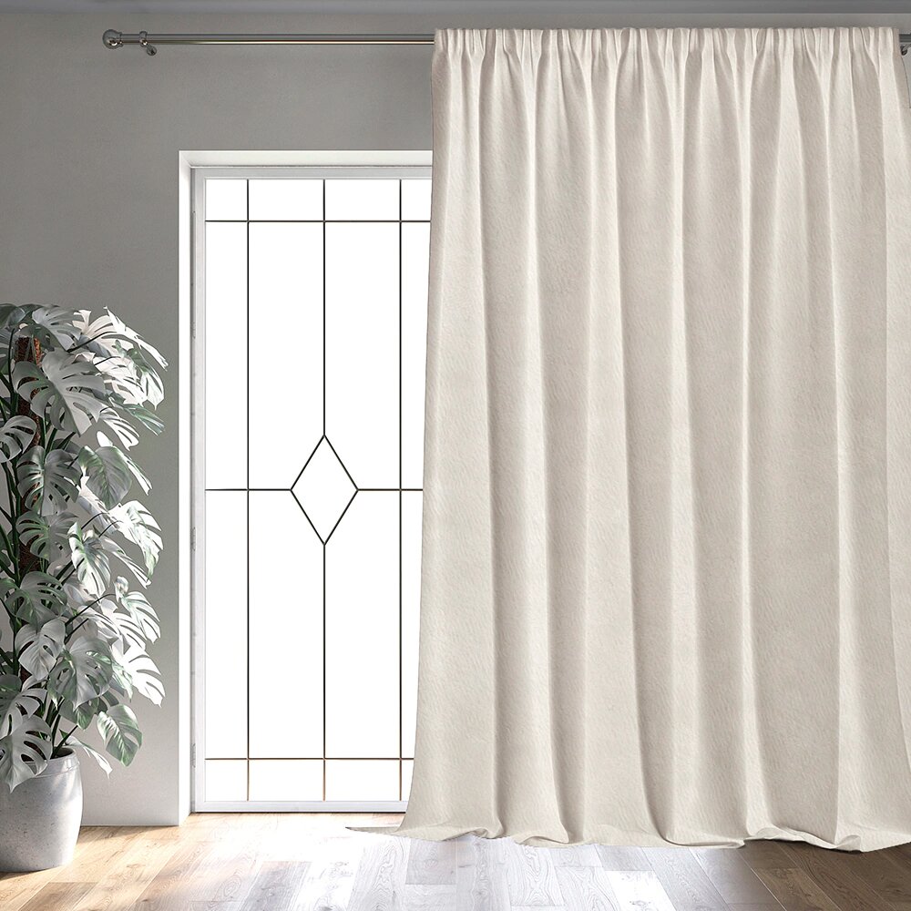 Штора ASTI 145х280 см молочная