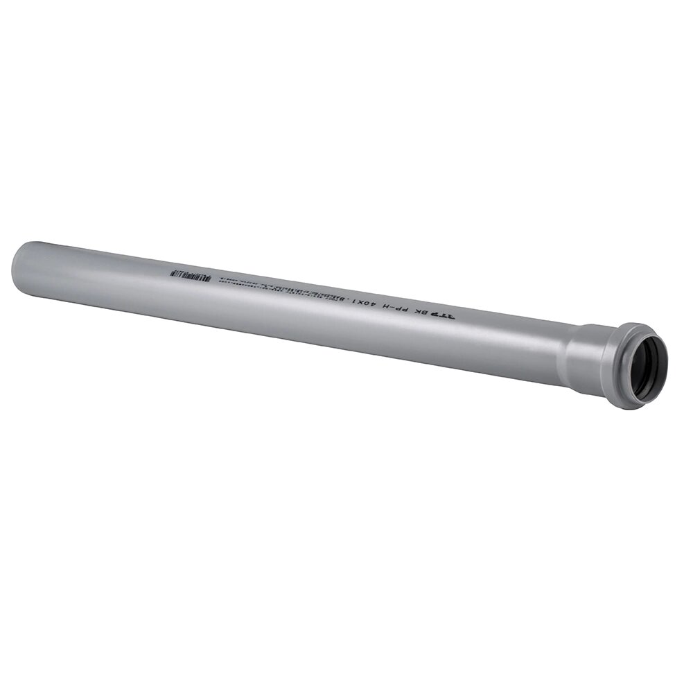 Канализационная труба РТП PP 40x1000x18 мм