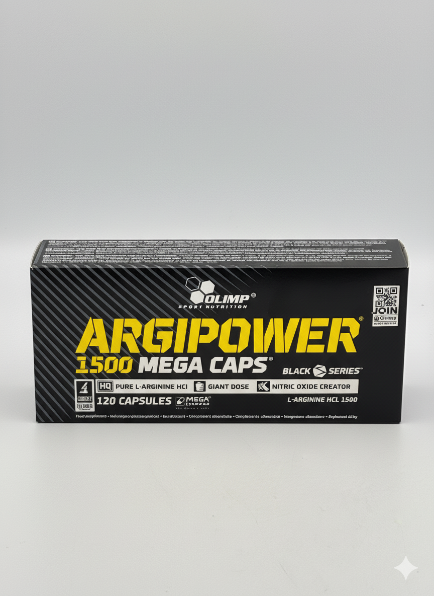 Olimp ARGIPOWER 1500mega caps 120 caps аргинин в капсулах для пампа