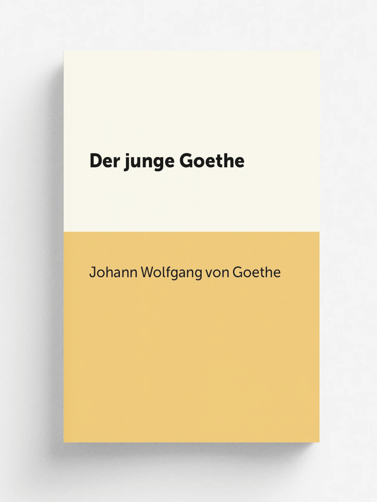 Der junge Goethe | И. В. Гёте | 1875 | S. Hirzel | Репринт