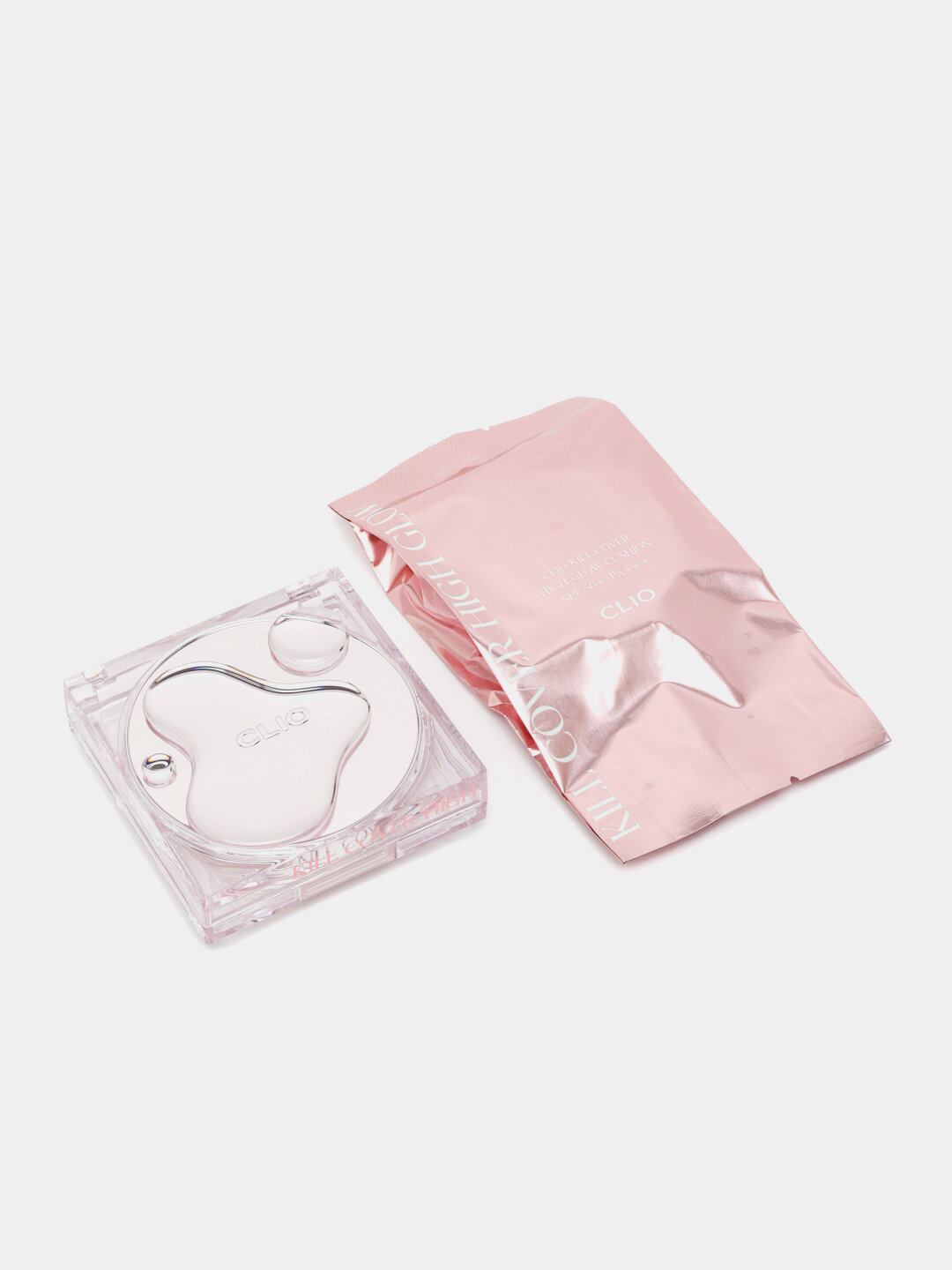 Набор: кушон + рефил CLIO Kill Cover High Glow, 15 g * 2 Бежевый — фото 1