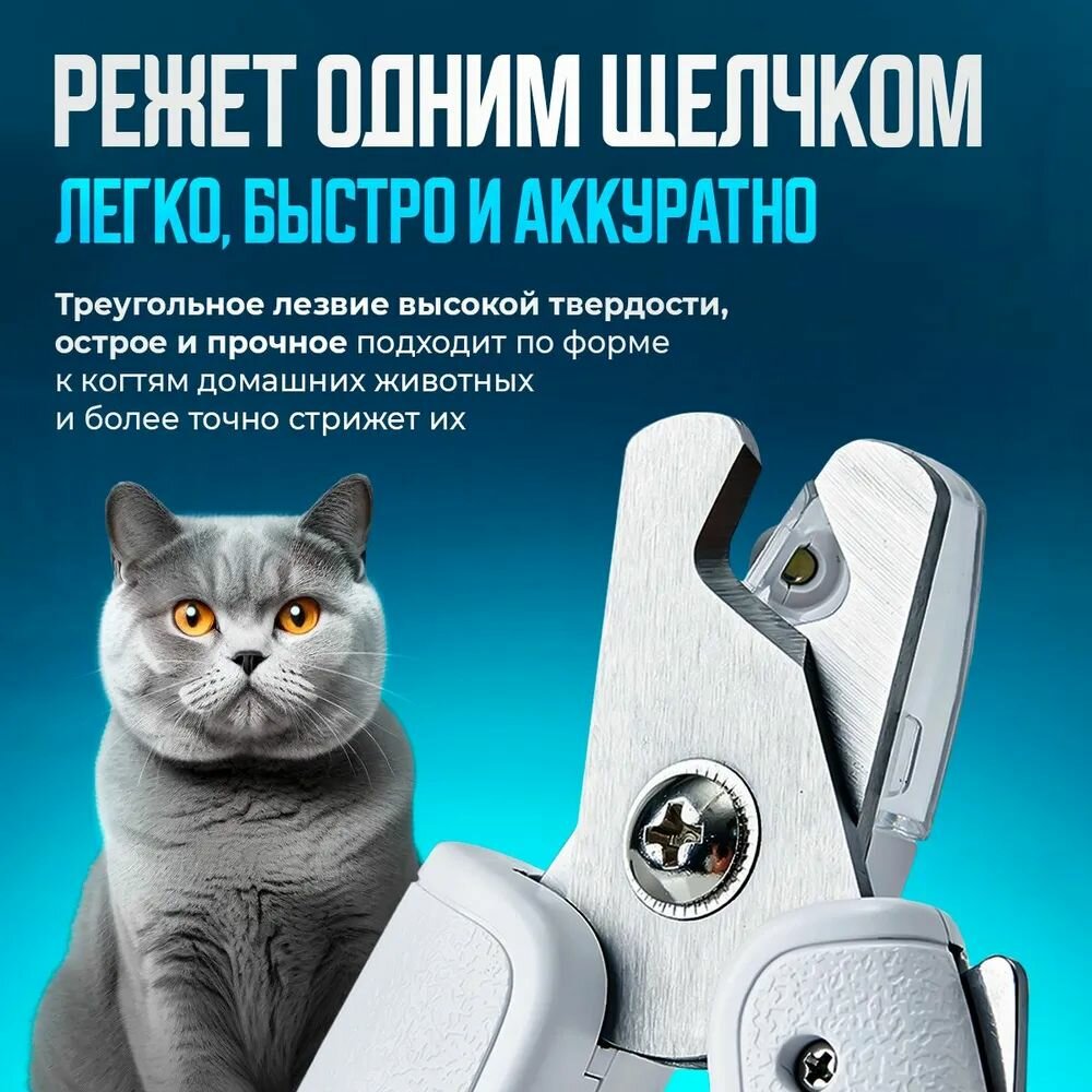 Картинки Когтерезка Xiaomi Petkit LED Nail Clipper (белая), шт Petkit-02