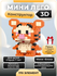 Конструктор 3D блочный, мини лего, игрушка головоломка для детей и взрослых, фиг...
