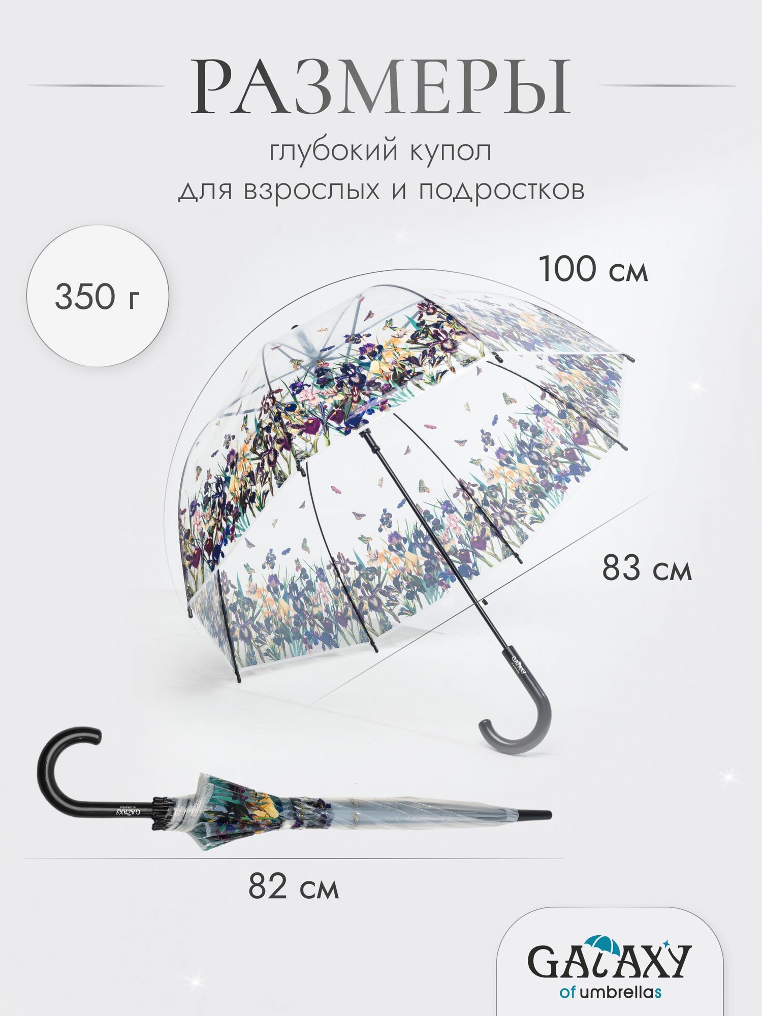 Зонт-трость GALAXY OF UMBRELLAS — фото 1