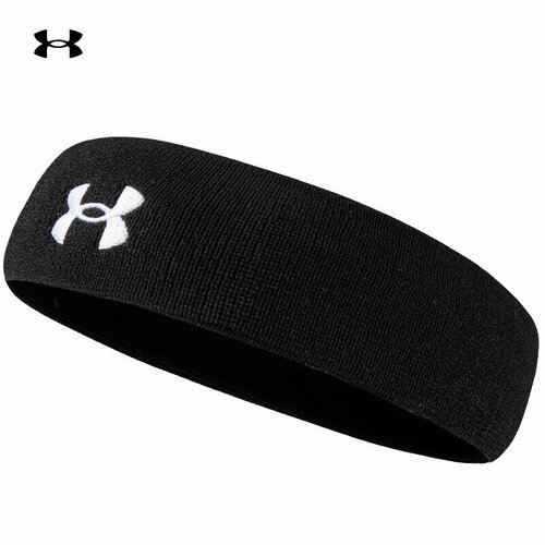 фото Повязка спортивная under armour для мужчин и женщин, размер onesize, black