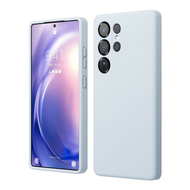 Чехол Elago Soft Silicone Liquid для Galaxy S25 Ultra, силикон, Light Blue