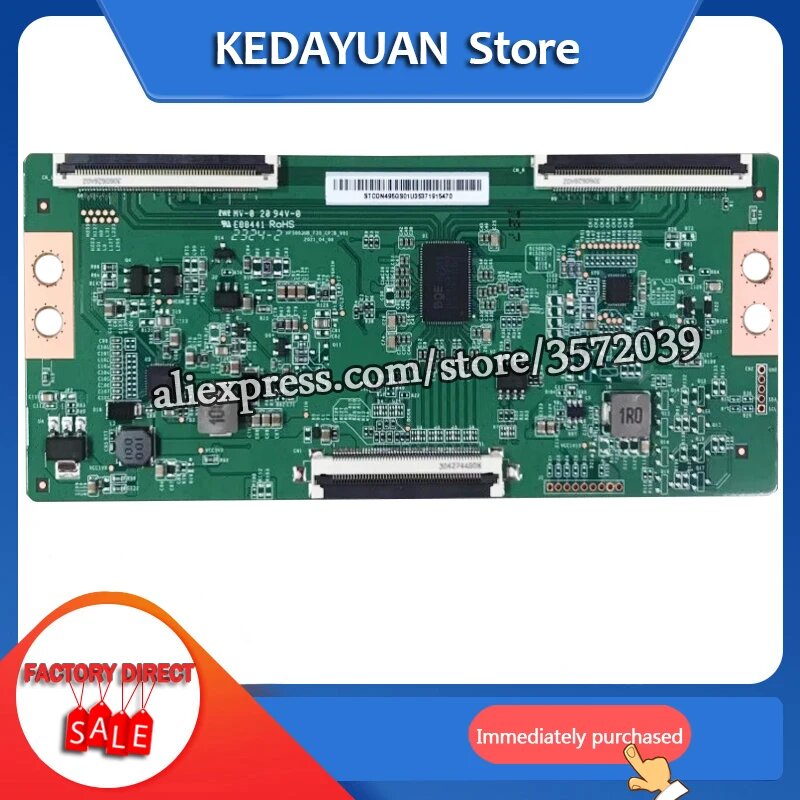 Оригинальная материнская плата 50A3 HF500QUB-F20-CPCB_ V01 HF500QUB-F20 4K с мягким портом