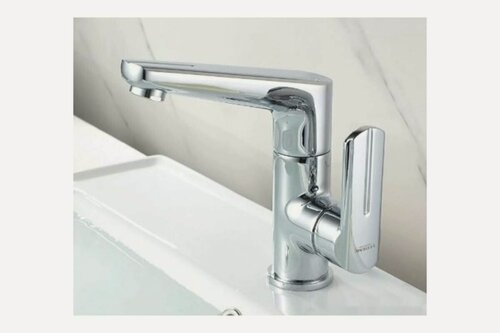 Изображение товара Смеситель Ledeme H66 L1066, латунь, хромированный, поворотный излив, керамический картридж