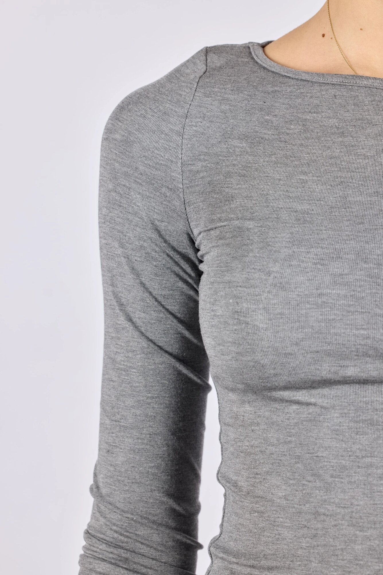 Лонгслив Selfie, размер XS, , серый — фото 1