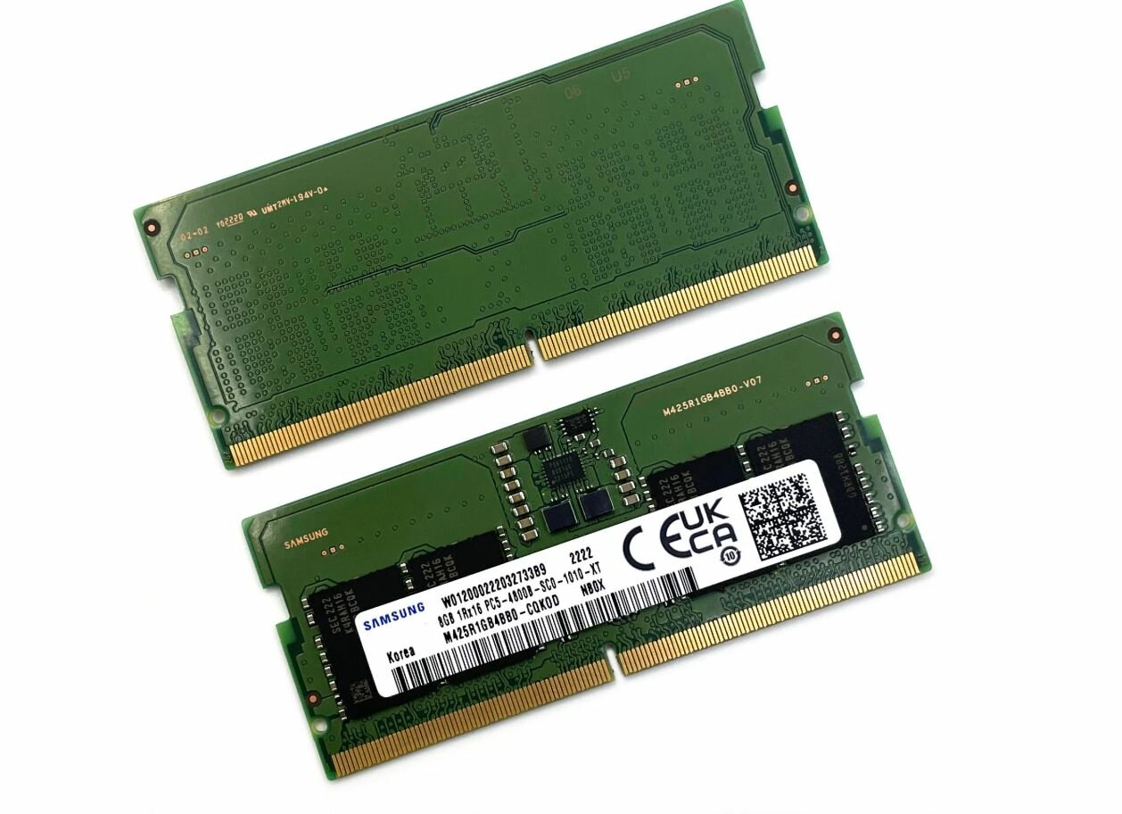 Оперативная память Samsung M425R1GB4BB0, 8ГБ, 4800МГц, DDR5, CL40
