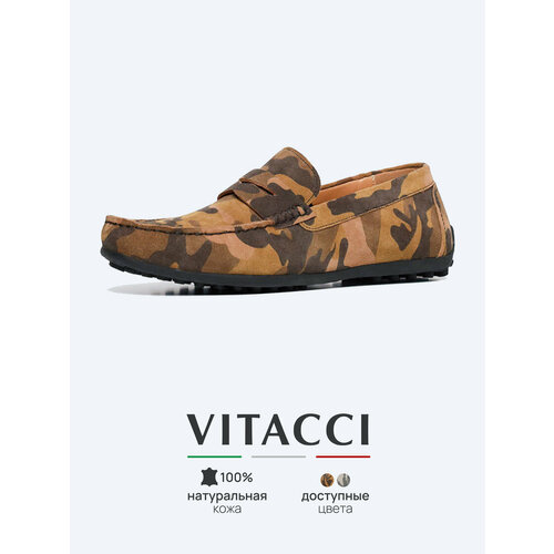 фото Мокасины vitacci, размер 41, желтый