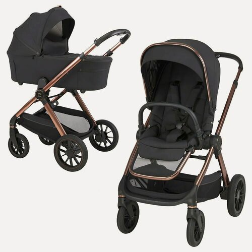 Изображение товара Детская коляска 2в1 Espiro Code, цвет Clever Black (Чёрный), артикул производителя 12866