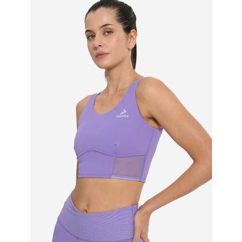 фото Топ спортивный demix w d fitness gym corset, размер 42, индиго