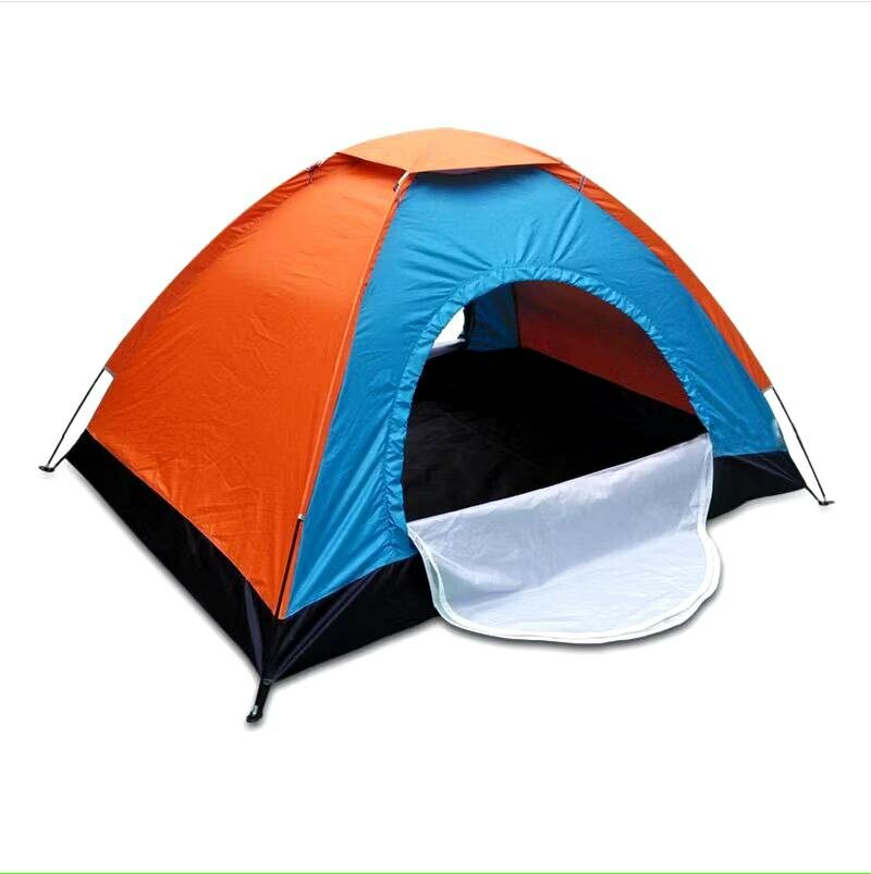 Палатка туристическая, быстросборный каркас, оранжевая, 2 человека — фото 1