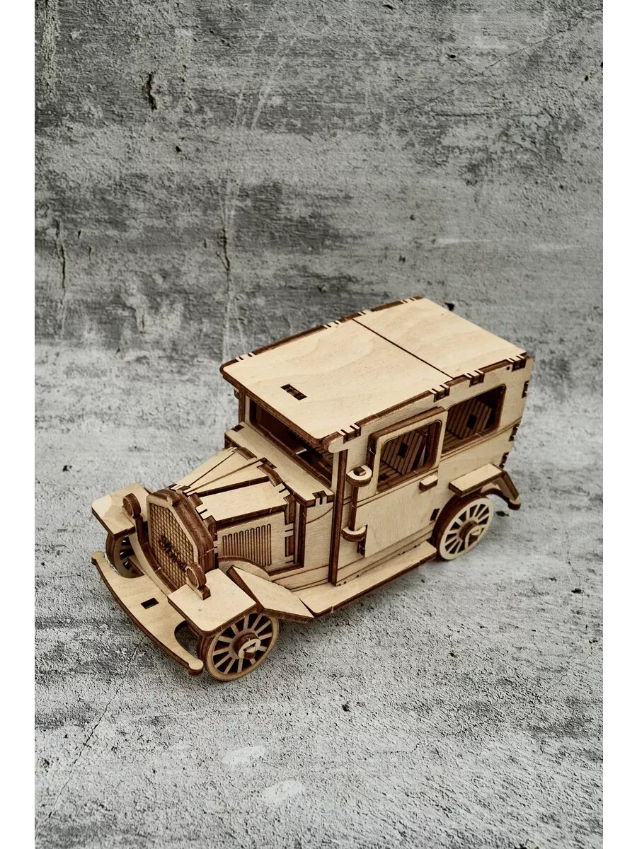 Конструктор модель автомобиля Ford T — фото 1