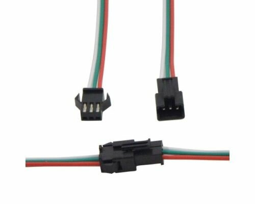 Соединительный разъем JST-SM 3 PIN Мама-Папа (2 набора)