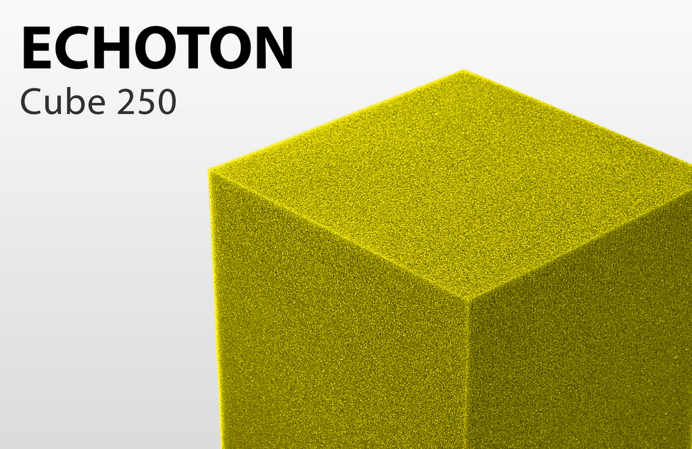 Бас ловушка ECHOTON Cube 250 (желтый)