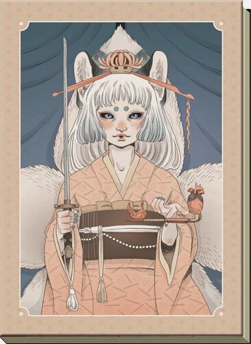 Изображение товара Дневник Аввалон-Ло Скарабео " ёкай/Yokai", для магических записей, твердый переплет, 160 стр