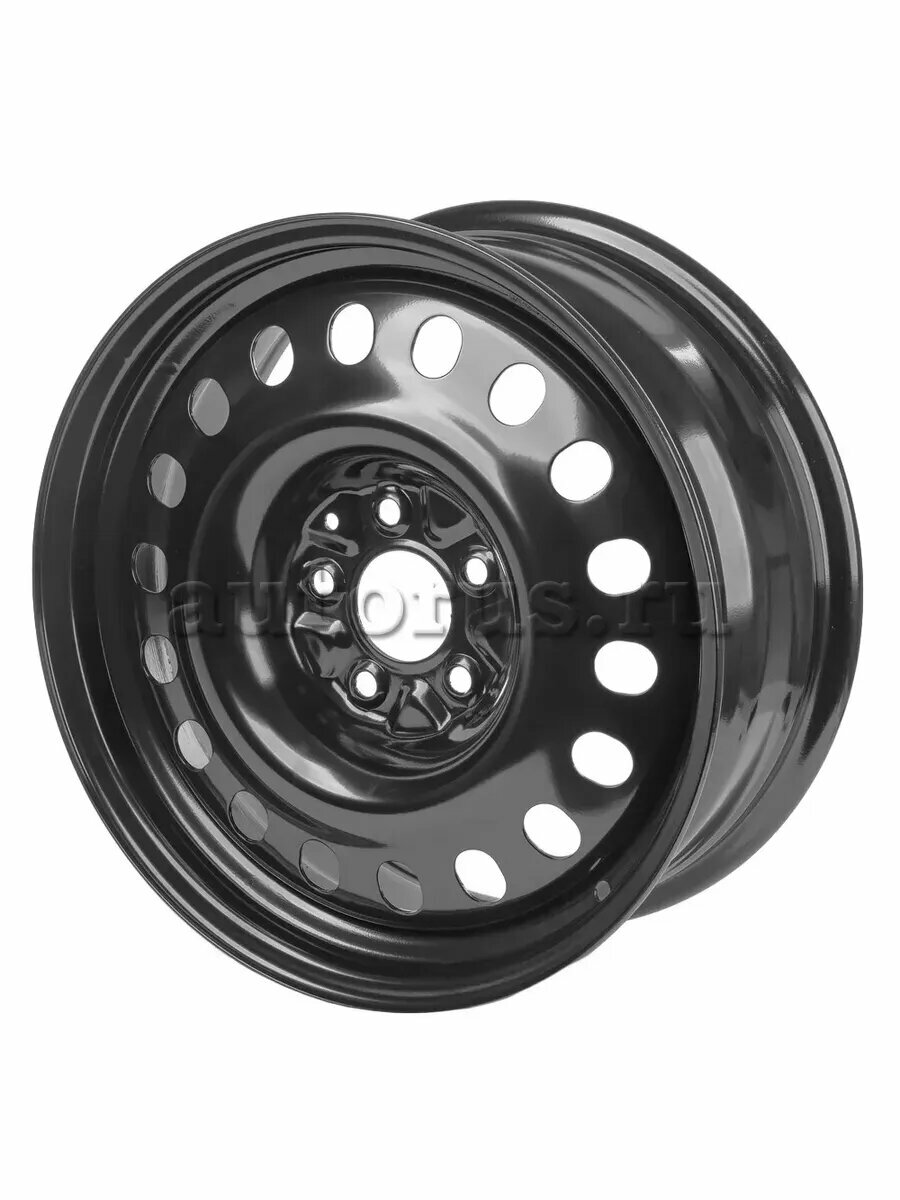 Диск штампованный R17 7J 5x114.3/66.6 ET37 GANZ Black