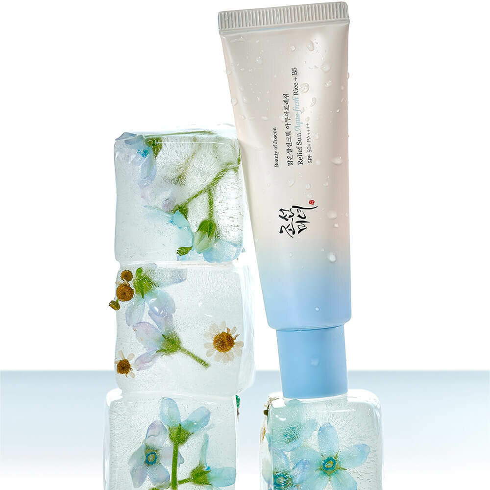 Лёгкий солнцезащитный крем с пантенолом Beauty of Joseon Relief Sun Aqua-fresh Rice+B5 SPF50+ PA++++ — фото 1