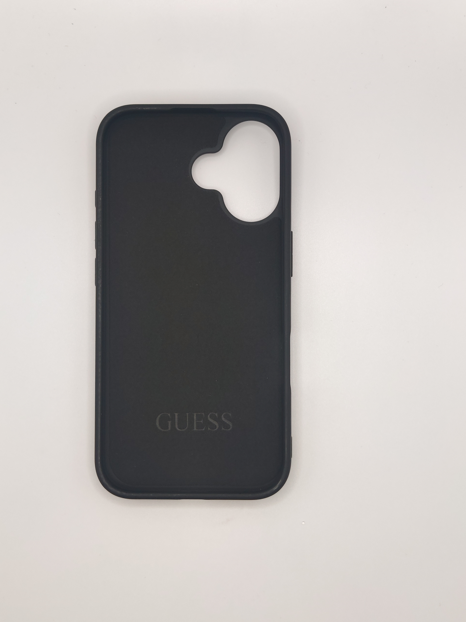 Чехол со стразами* для Iphone 16 / Айфон 16 (Black/Чёрный) "Guess" — фото 1