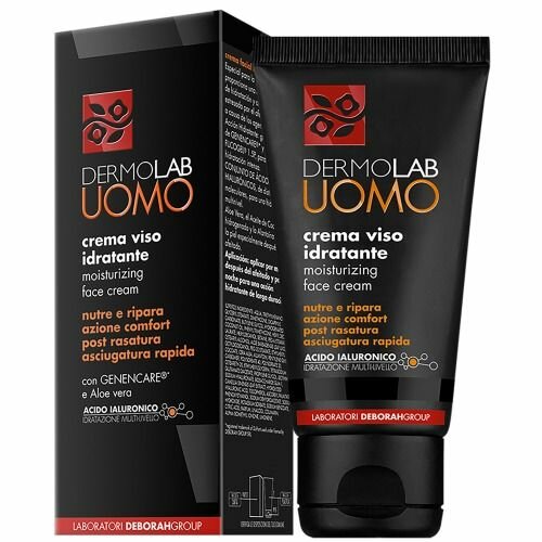 DERMOLAB UOMO Крем для лица увлажняющий MOISTURIZING FACE CREAM 50 мл
