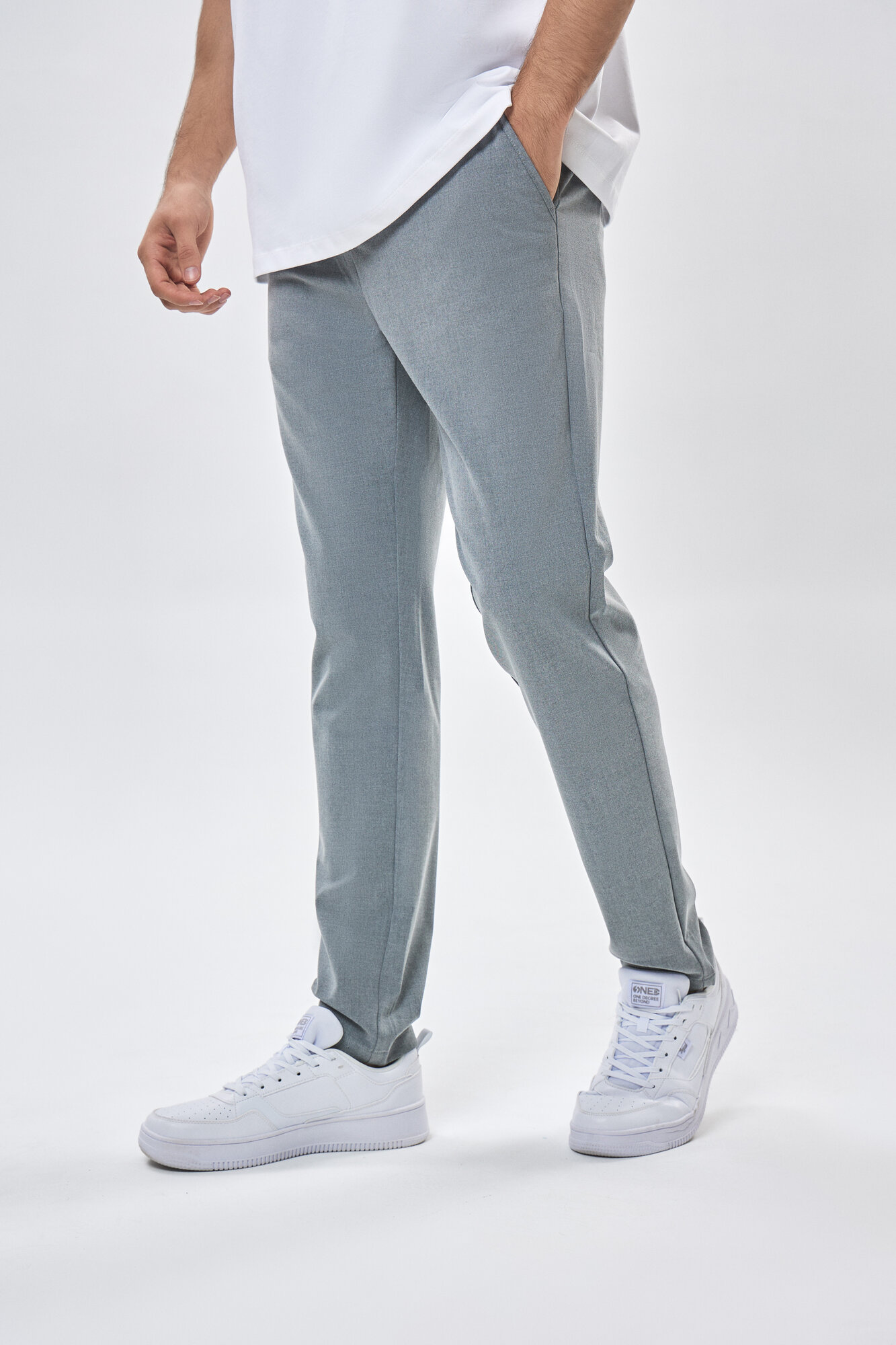 Брюки классические TERRA PRO, размер 31, grey — фото 1