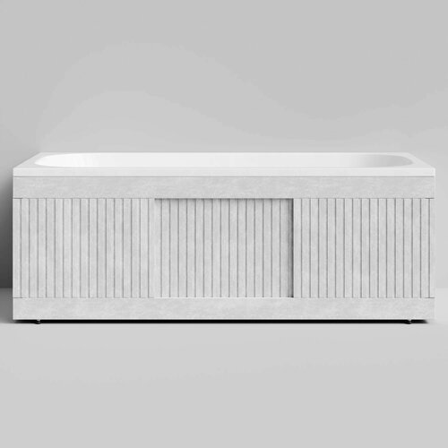 Экран-купе Тач 1700 2 раздвижные двери Белый камень ПВХ 57805 10900₽