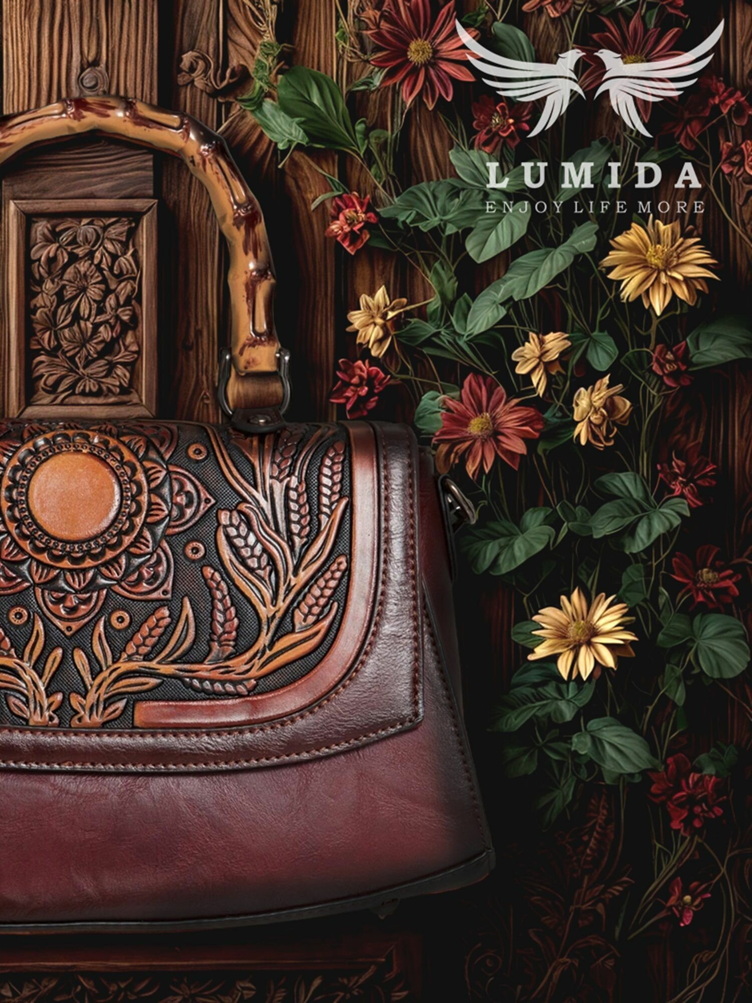 Сумка багет LUMIDA