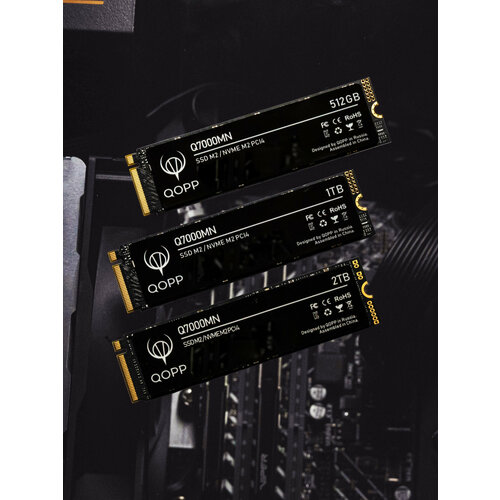 1 TB Внутренний SSD накопитель PCI-E 4.0 M.2 NVMe QOPP жесткий диск для ноутбука и компьютера