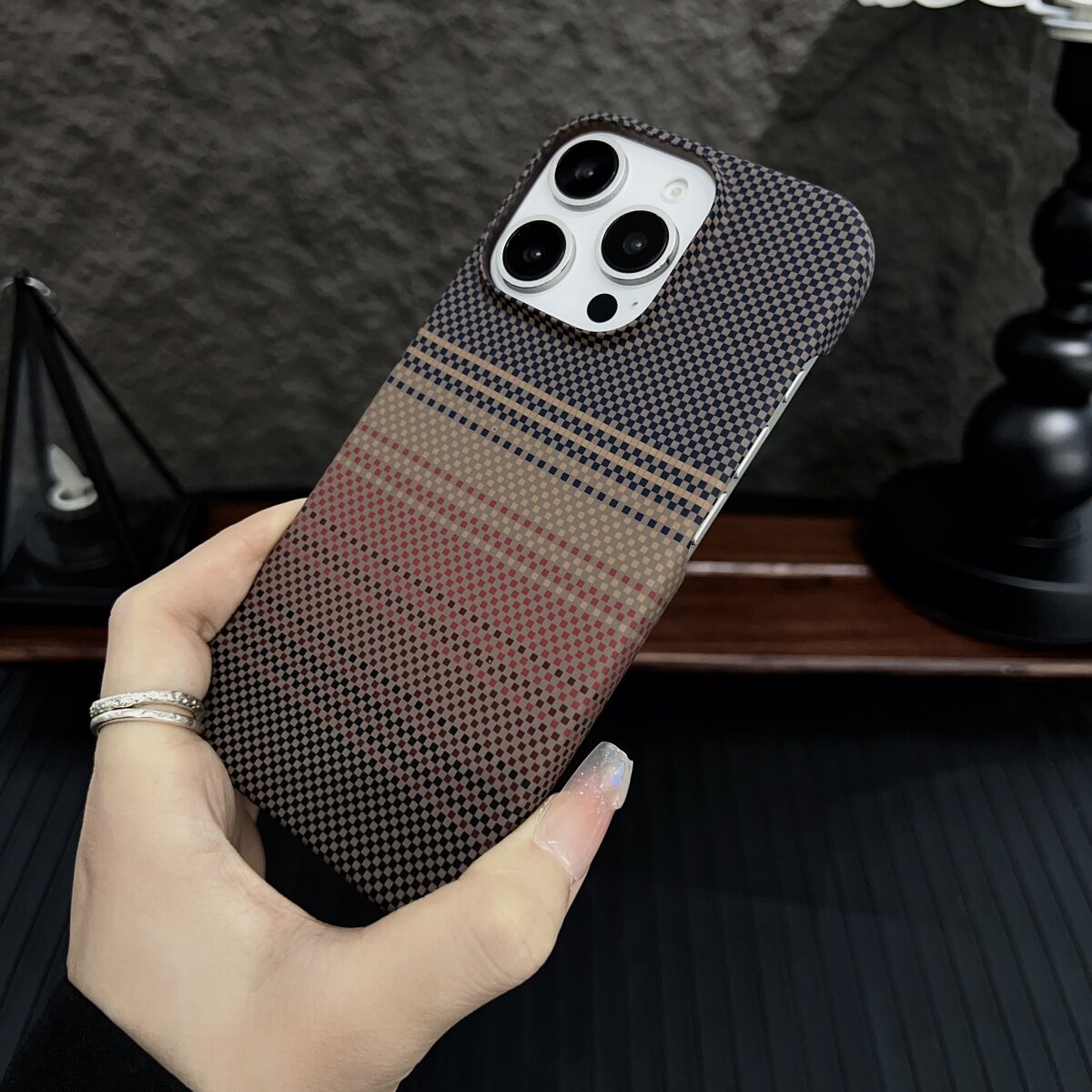 Чехол Питака Sunset Moonrise Military-Grade Protective iPhone 15 Pro Max Case -Sunset