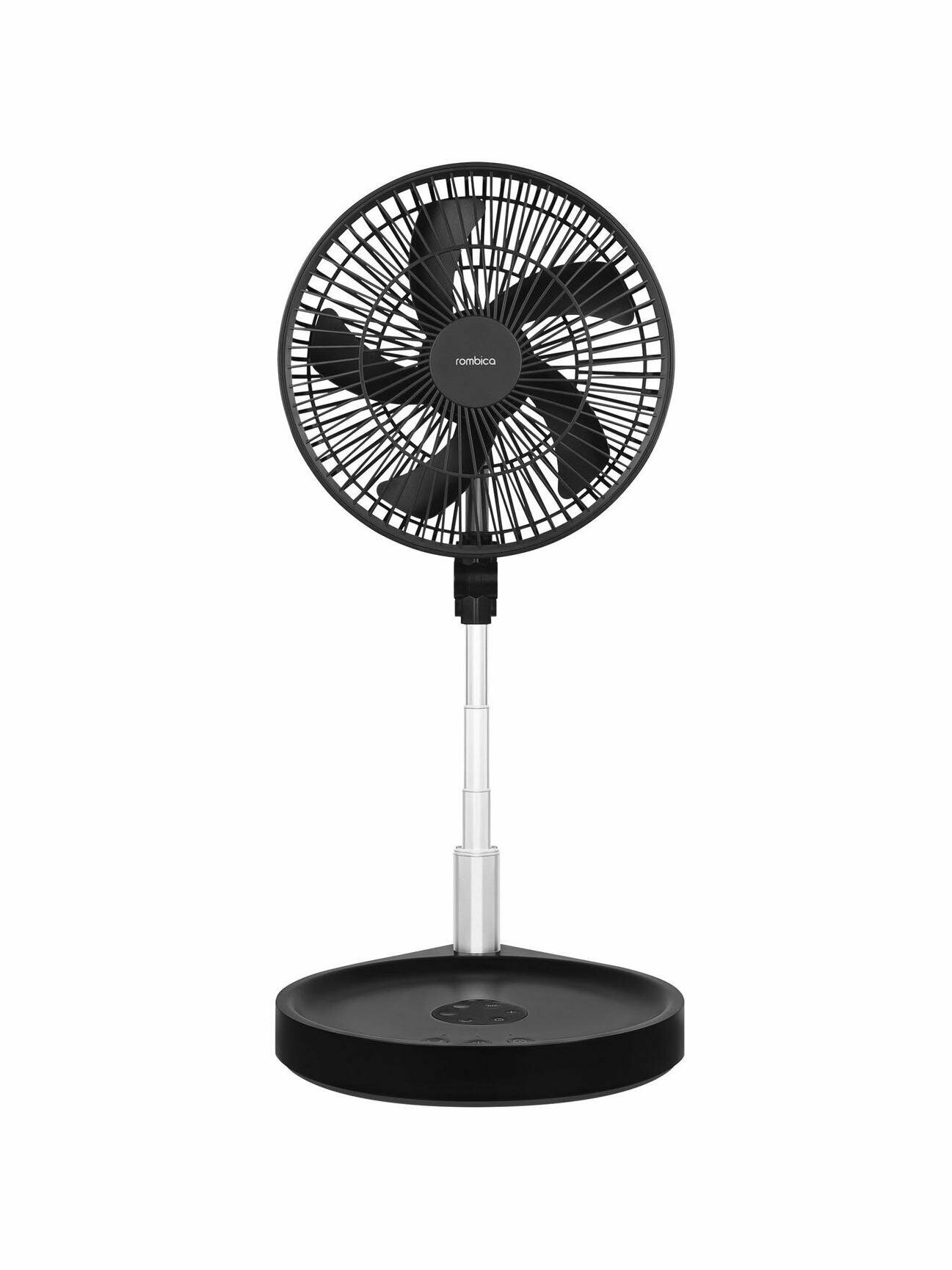 Вентилятор напольный Rombica Flow Flex Santi Black