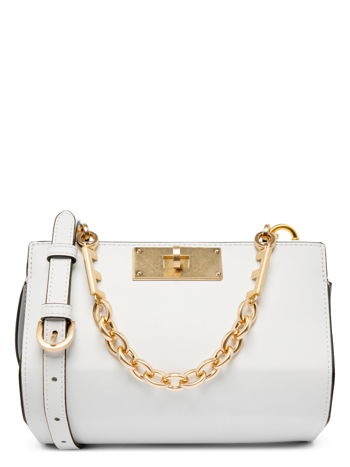 Сумка кросс-боди ELEGANZZA, фактура гладкая, white — фото 1