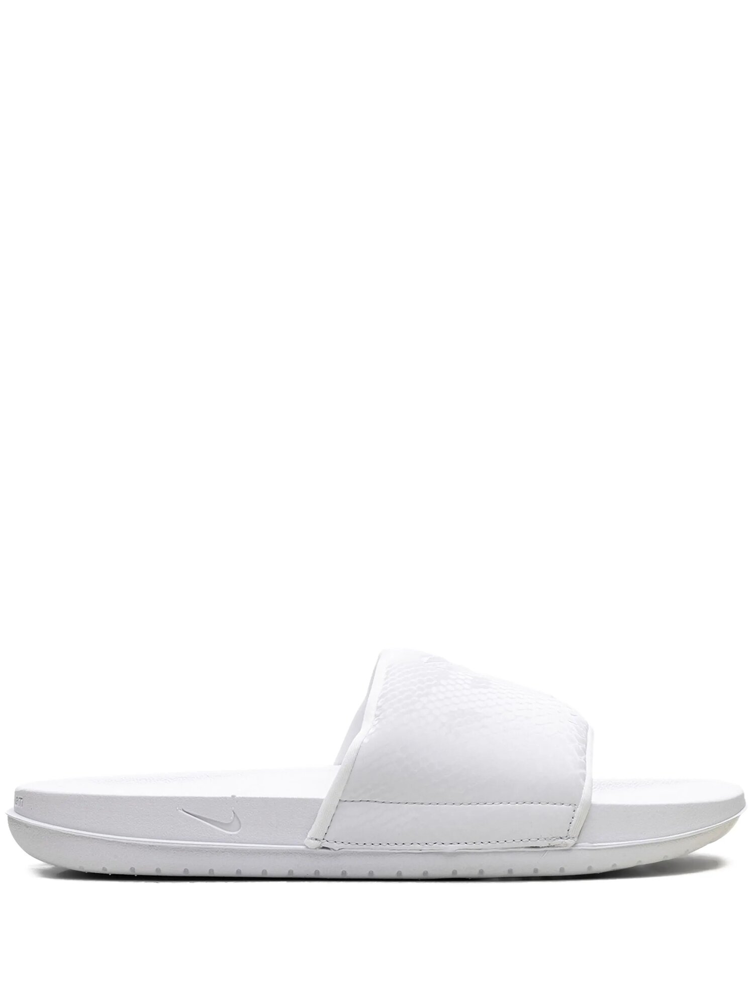 Шлёпанцы NIKE Kobe Offcourt Triple White, размер 11 US, белый