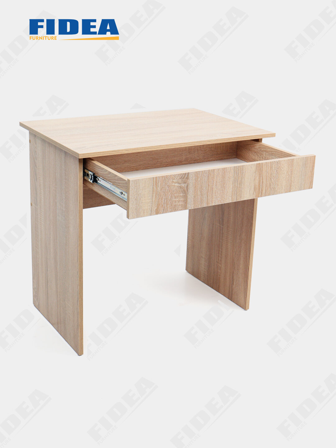 Письменный, компьютерный стол SOLO из ЛДСП с ящиком, 80*55*75 см — фото 1