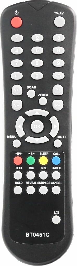 Пульт BT0451C LCD TV для телевизора Shivaki, Techno, Erisson HOB168 — фото 1
