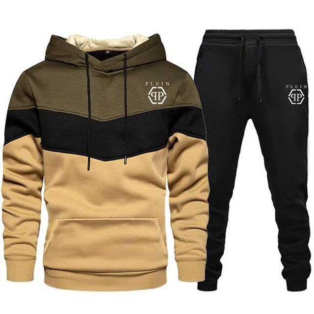 Костюм спортивный PHILIPP PLEIN, размер 3XL, коричневый
