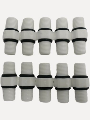 Изображение товара Ниппель Organic наружная резьба 1/4"- наружная резьба 1/4" - 10 шт