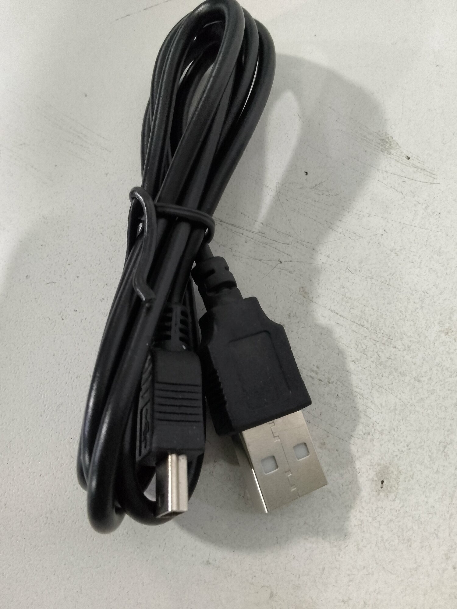 Кабель mini USB D10 V3 1 м черный