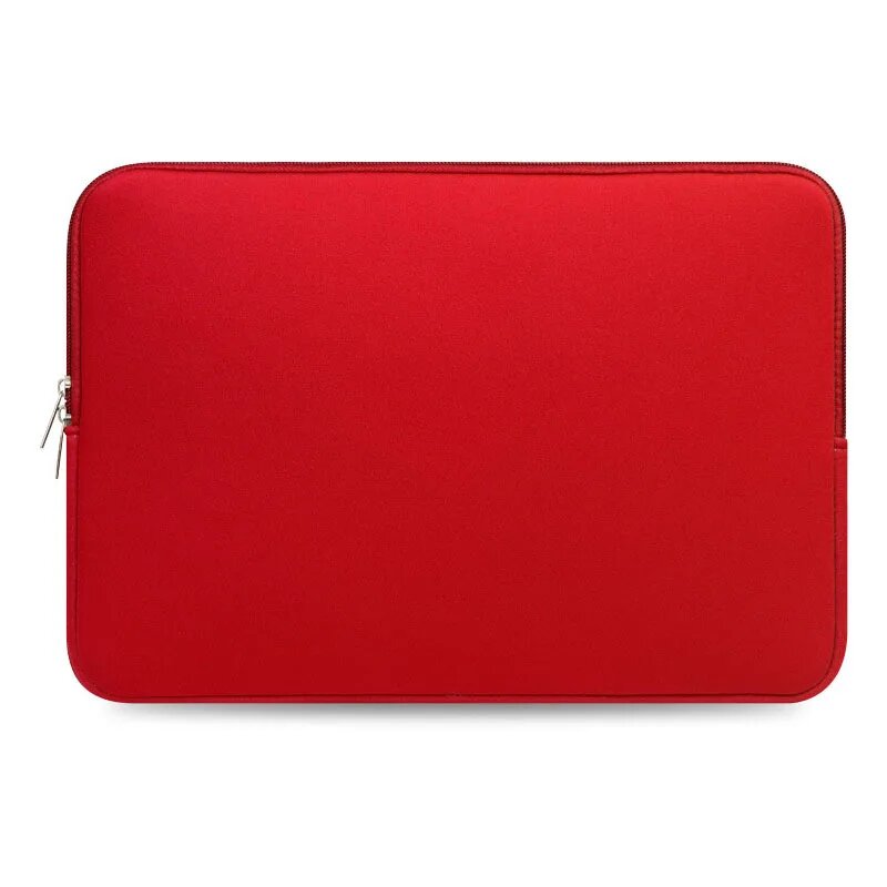 Мягкая сумка для ноутбука, подходит для Huawei Lenovo Xiaomi Hp Macbook Air Pro, противоударная, Type 1-- Red, For Most Laptop 14, Унисекс