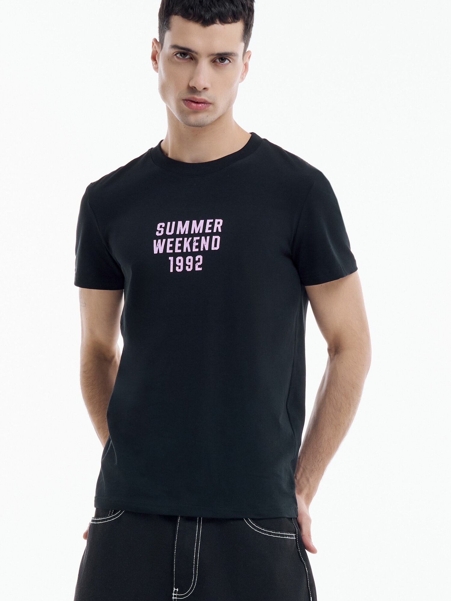 Футболка спортивная ТВОЕ, размер XXL, черный