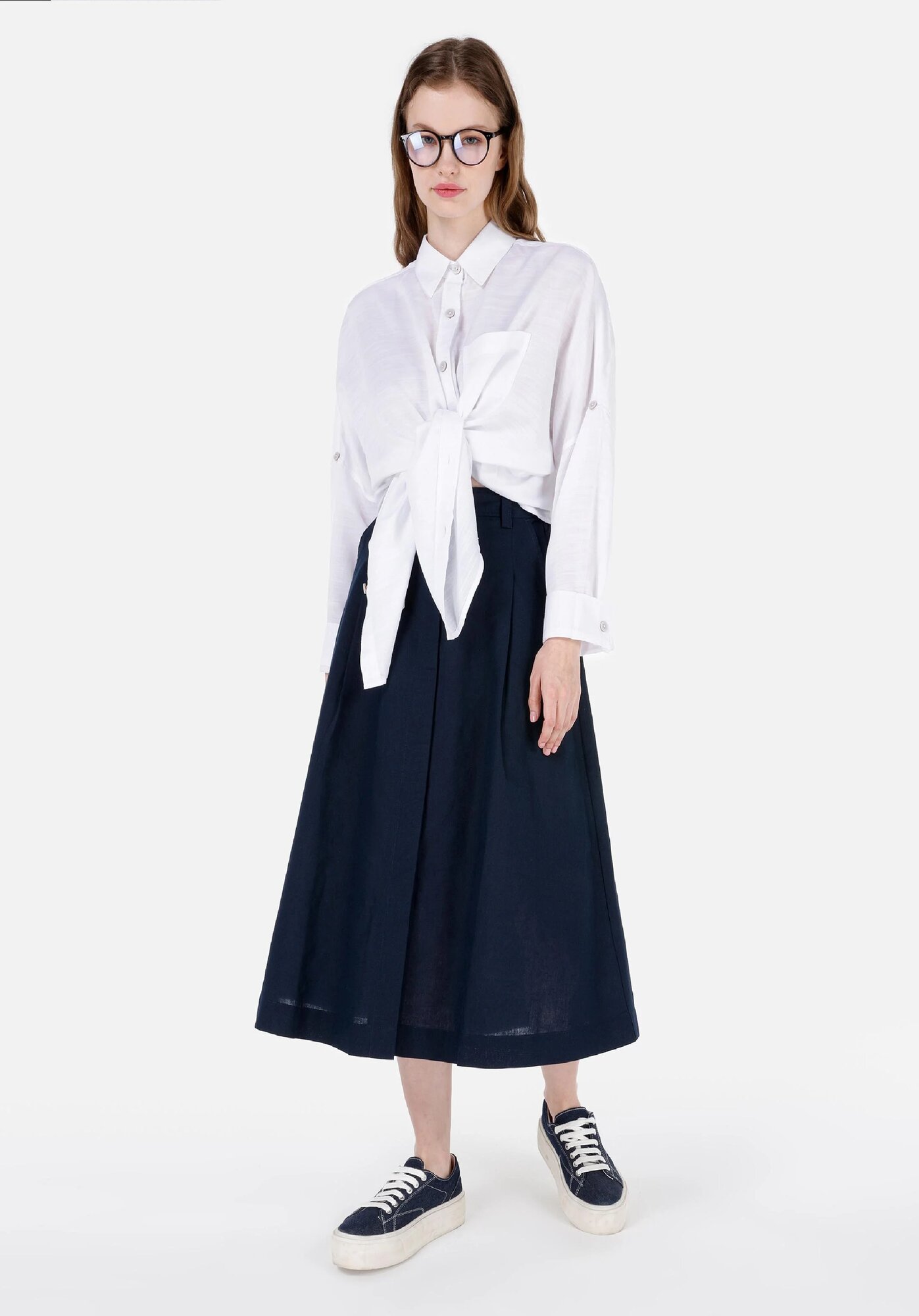 Юбка COLIN'S, размер S, темно-синий