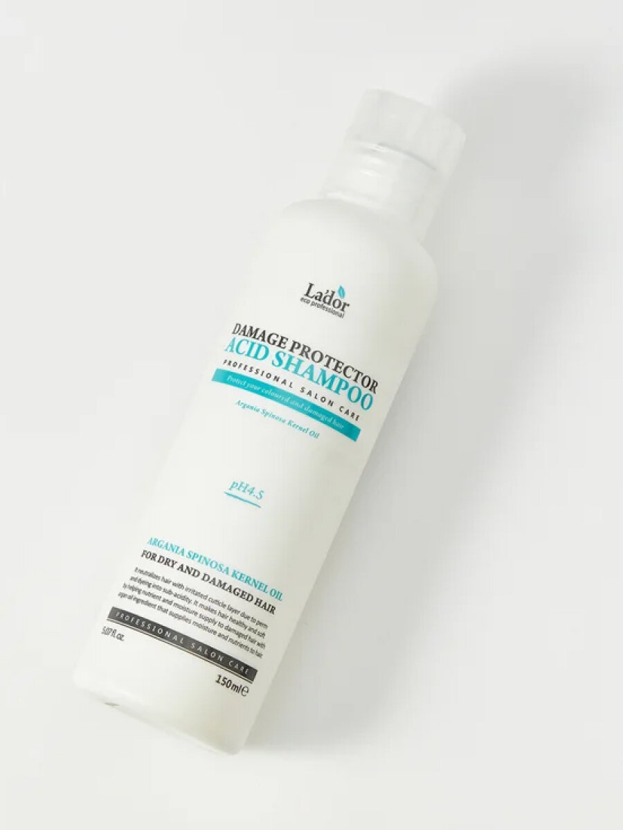 Lador Шампунь с аргановым маслом для повреждённых волос / Damaged Protector Acid Shampoo, 150 мл — фото 1