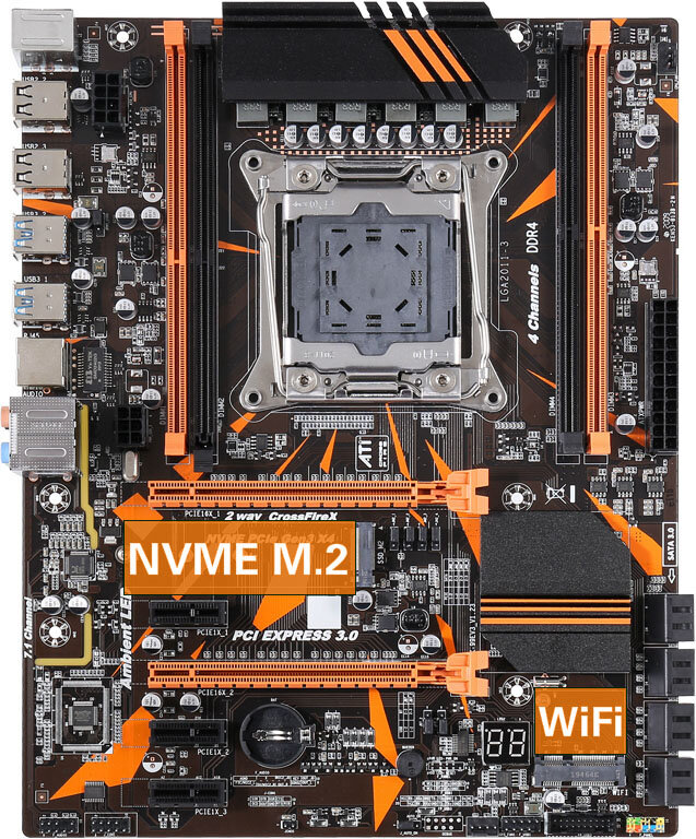 Материнская плата Atermiter X99