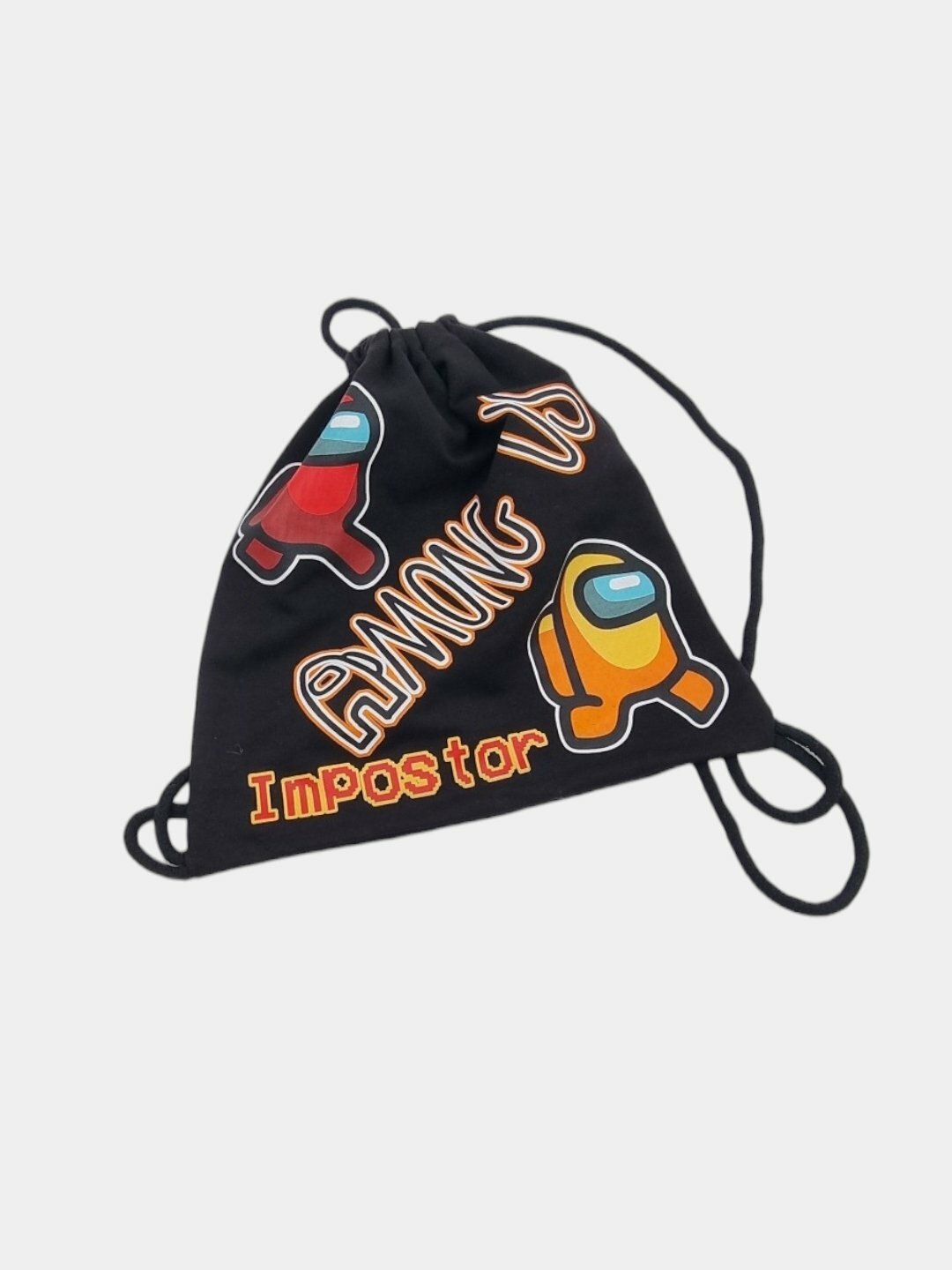 Костюм спортивный Disney baby Детский комплект Among Us хлопок, средиземноморский принт, размер 110, красный/черный — фото 1