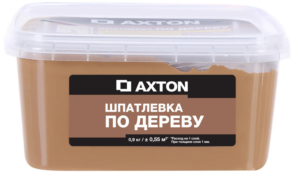 Шпатлёвка Axton для дерева 0.9 кг антик