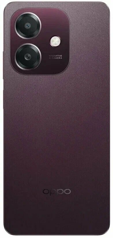 Смартфон OPPO A3X 4/64 ГБ, Nebula Red (багровый), быстрая зарядка, 1 год гарантии — фото 1