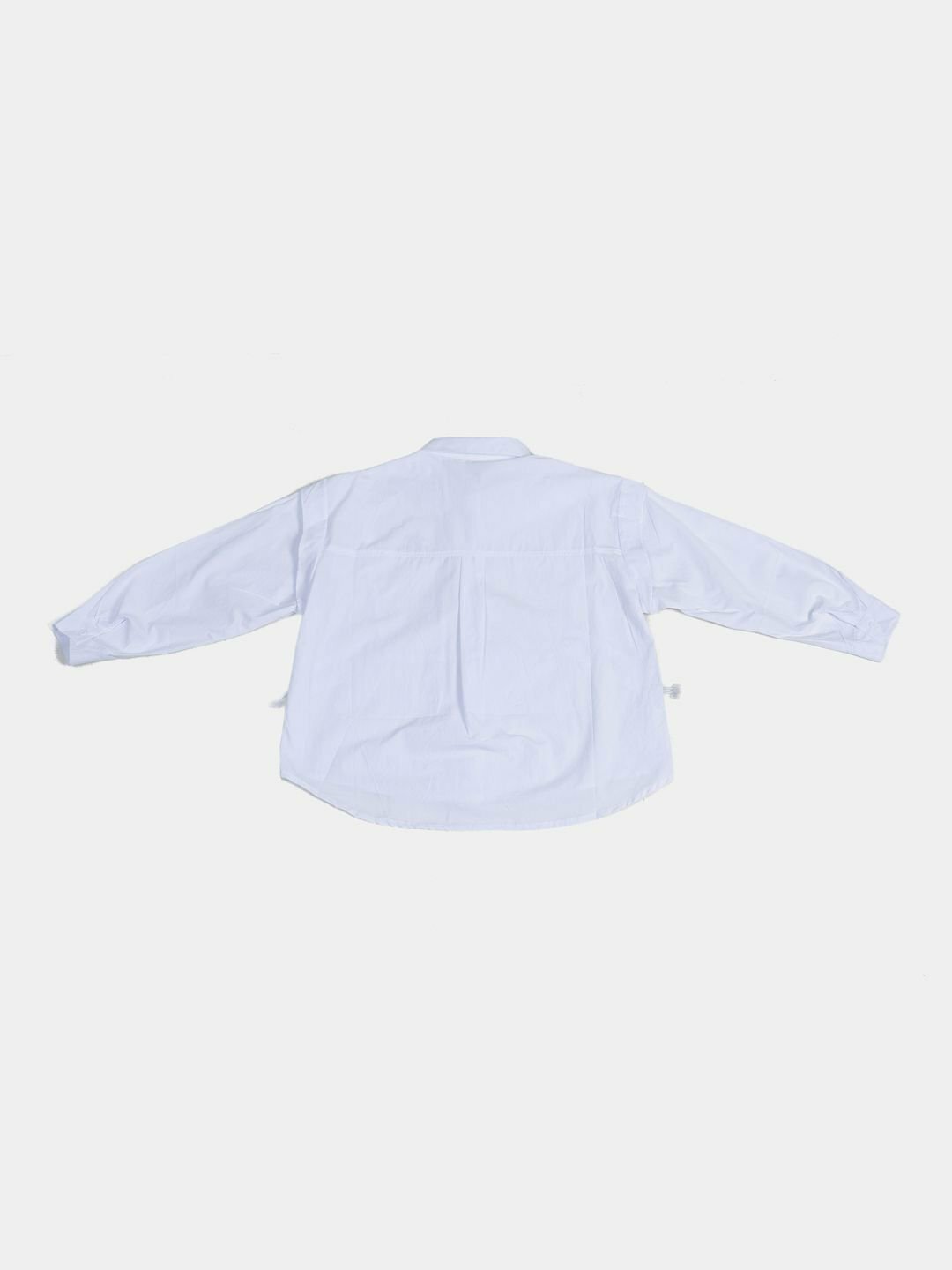 Школьная рубашка, размер 130,140,150,160,170, 000 белый — фото 1